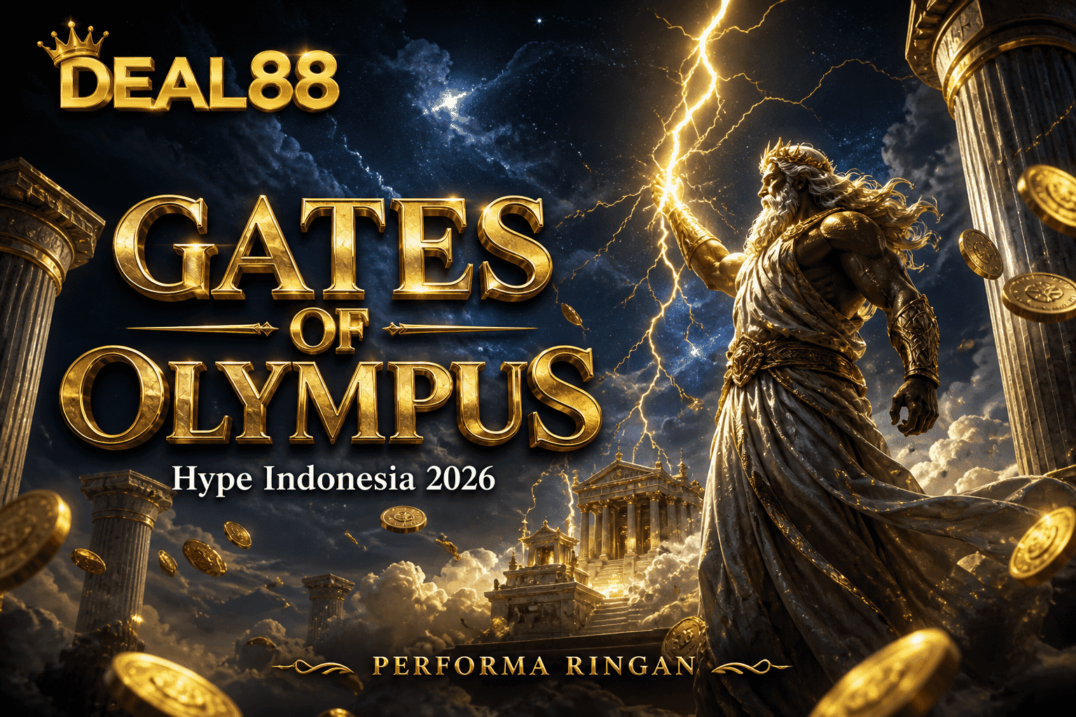 DEAL88 Gates of Olympus — Hype Indonesia 2026